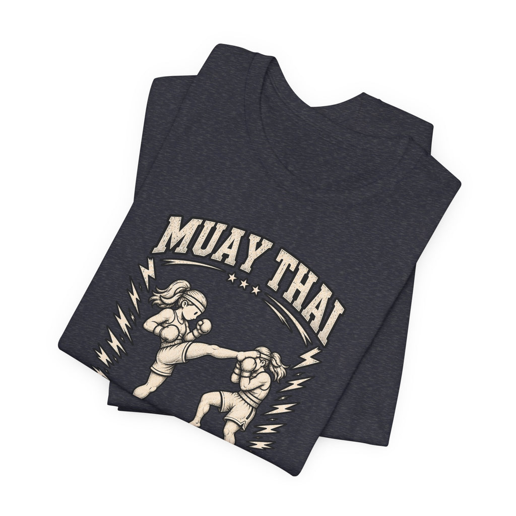 Women’s Muay Thai T-Shirt — “Relax As Hard As You Can” | Nak Talok™