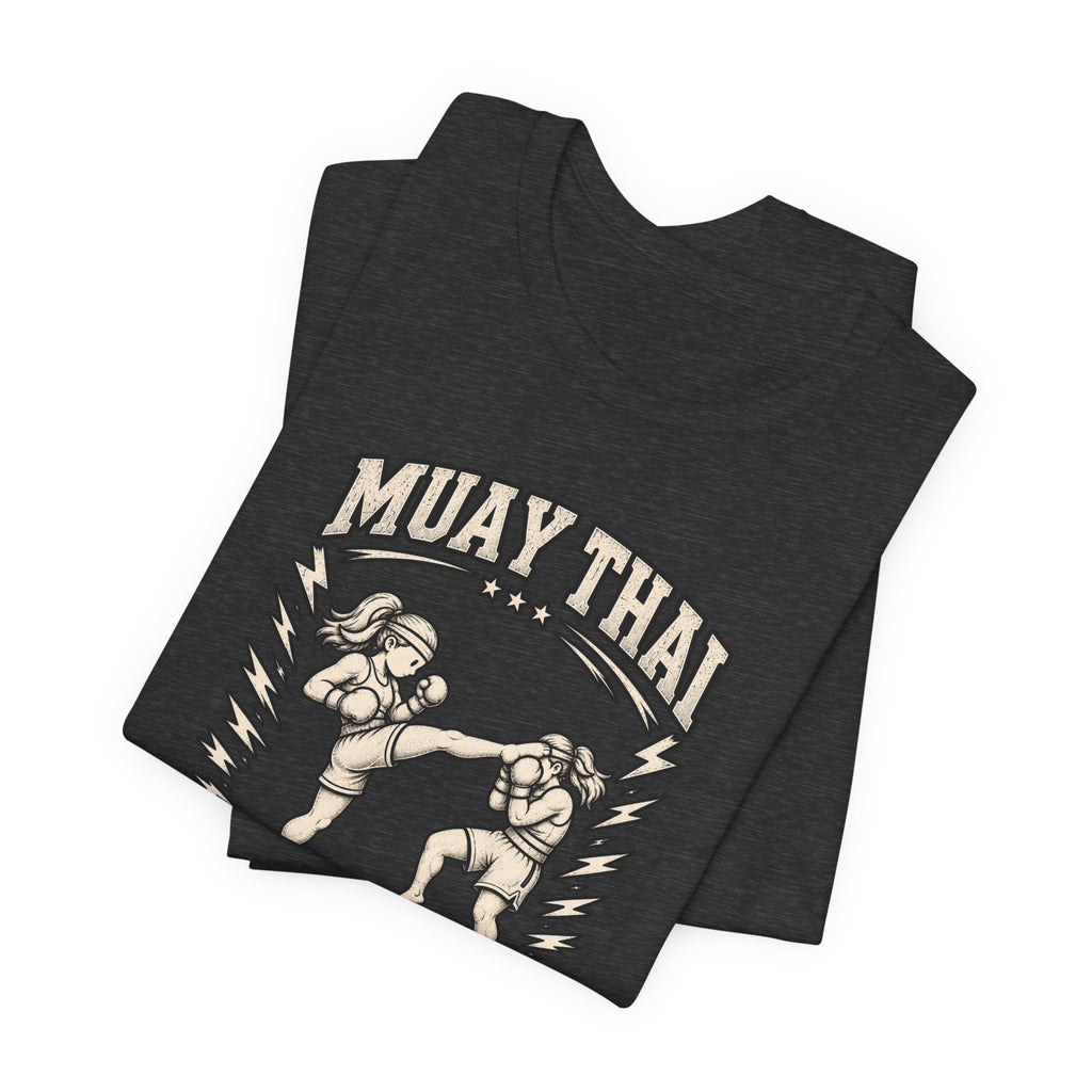 Women’s Muay Thai T-Shirt — “Relax As Hard As You Can” | Nak Talok™