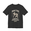 Muay Thai T-Shirt — "Because Therapy Isn't Violent Enough" | Nak Talok™
