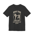Women’s Muay Thai T-Shirt — “Relax As Hard As You Can” | Nak Talok™