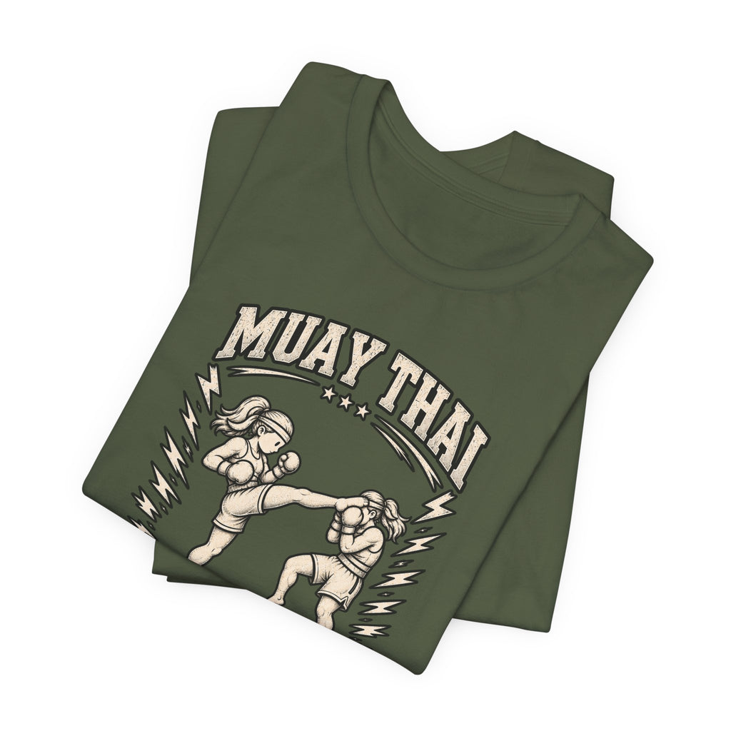 Women’s Muay Thai T-Shirt — “Relax As Hard As You Can” | Nak Talok™